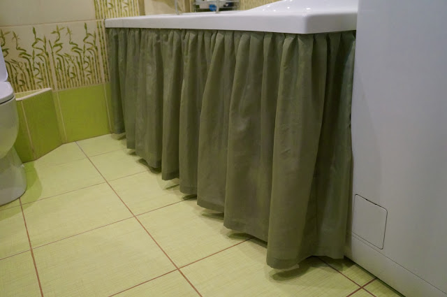 perdele cu ecran de baie